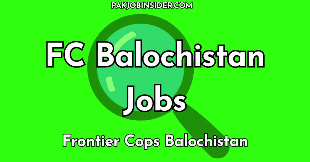 FC Balochistan Jobs