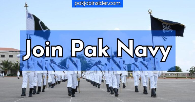 Join Pak Navy Jobs