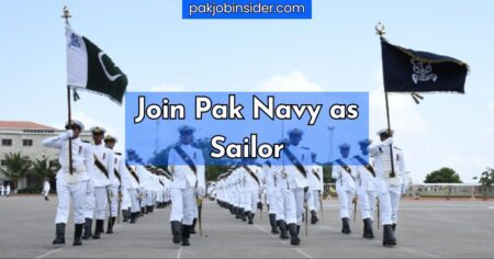 Join Pak Navy as Sailor