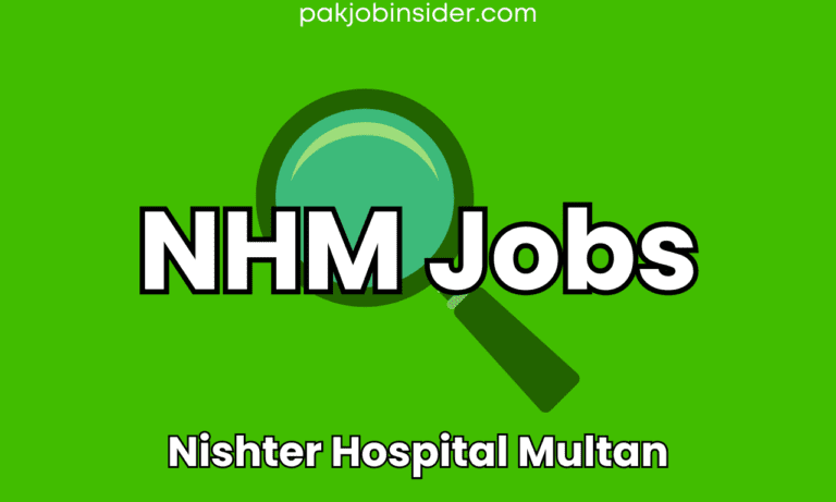 Nishter Hospital Multan jobs