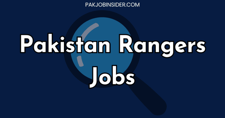 Pakistan Rangers Jobs