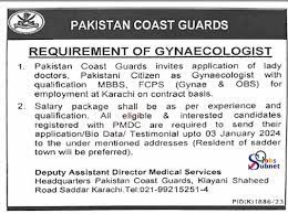 Pakistan Coast guard Jobs Advertisement